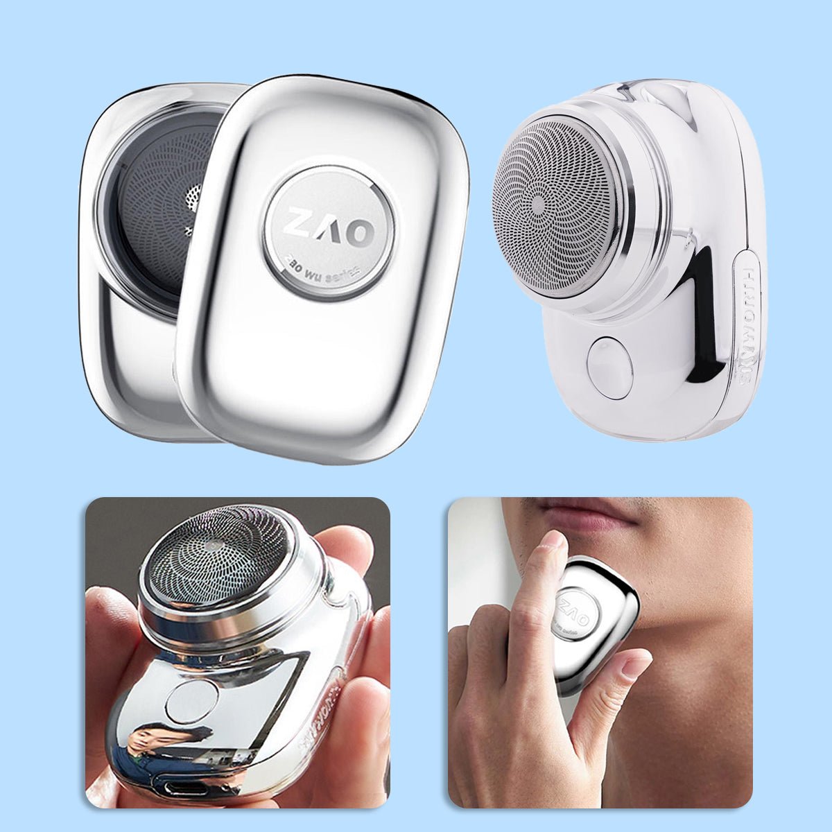 MiniShave™️ A perfectly smooth shave everywhere!