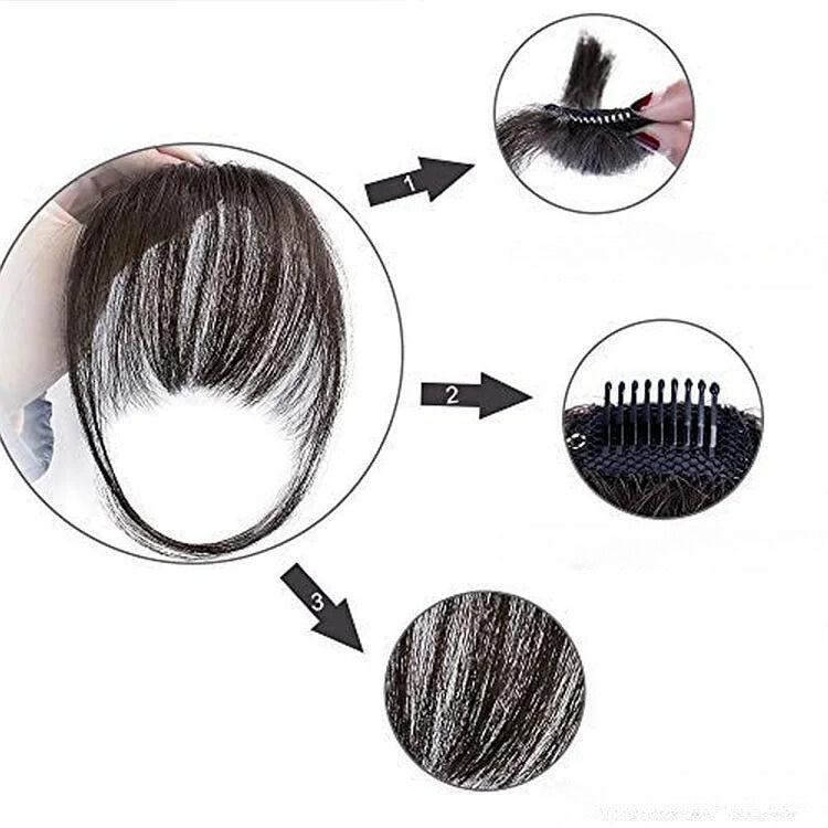 Clip-in Bangs