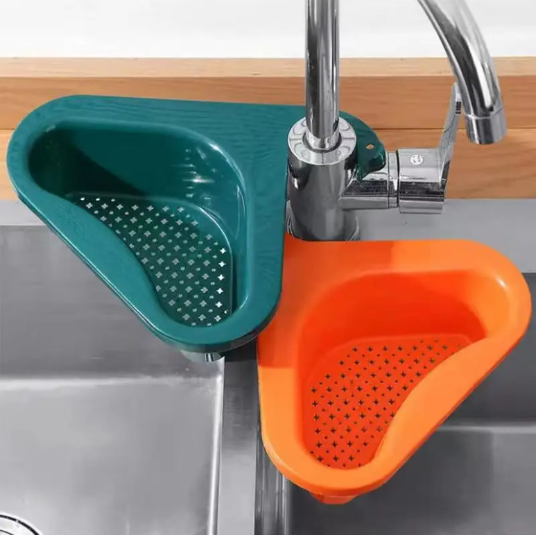 Kitchen sink draining rack