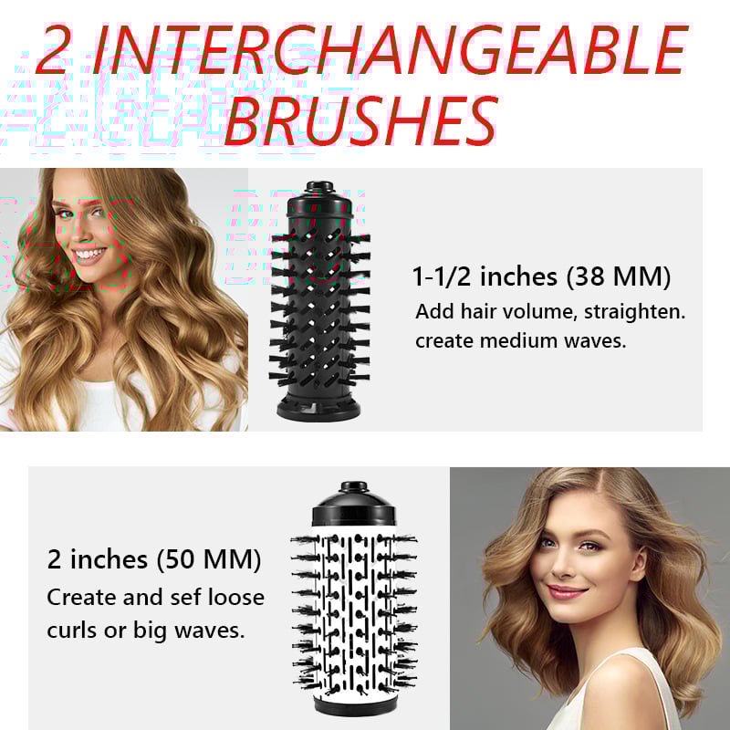3-in-1 Rotating Hot Air Styler – Get salon-worthy hair in just minutes