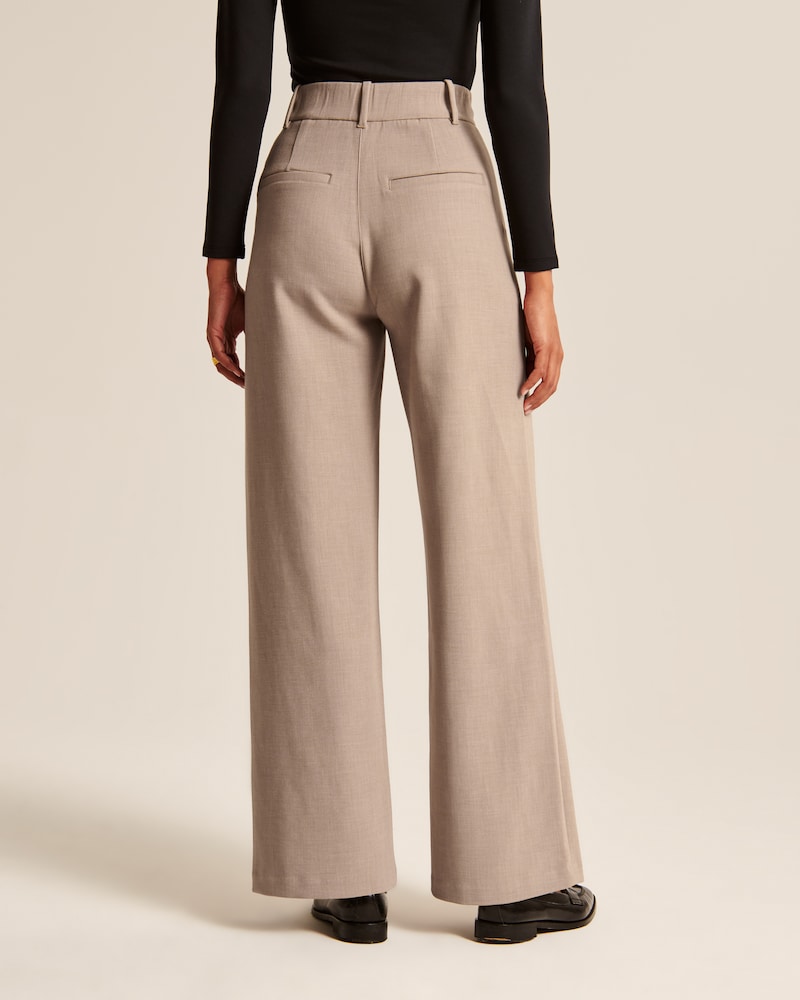 Tailored Wide-Leg Trousers