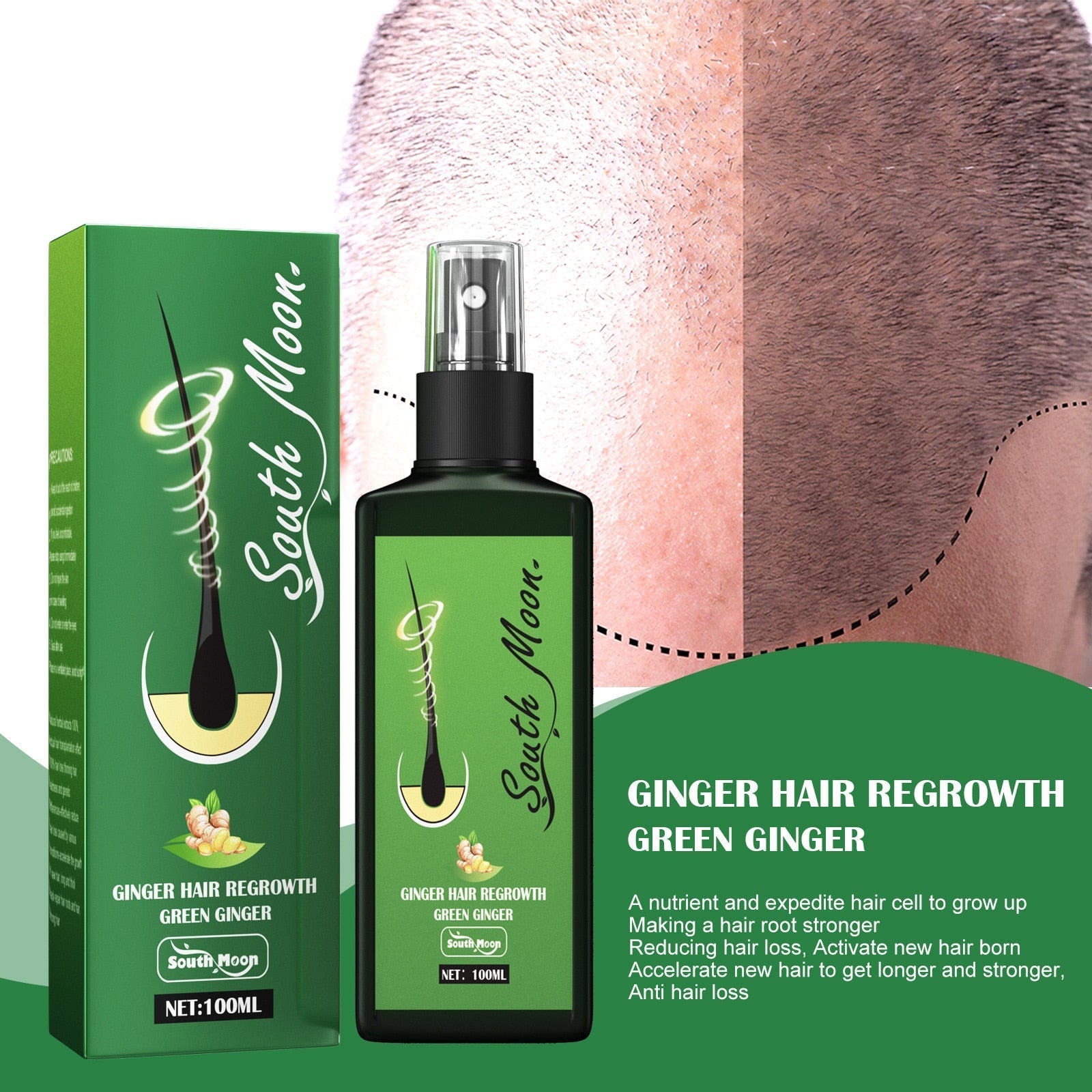 GrowthPlus™ Nourishing Ginger Spray