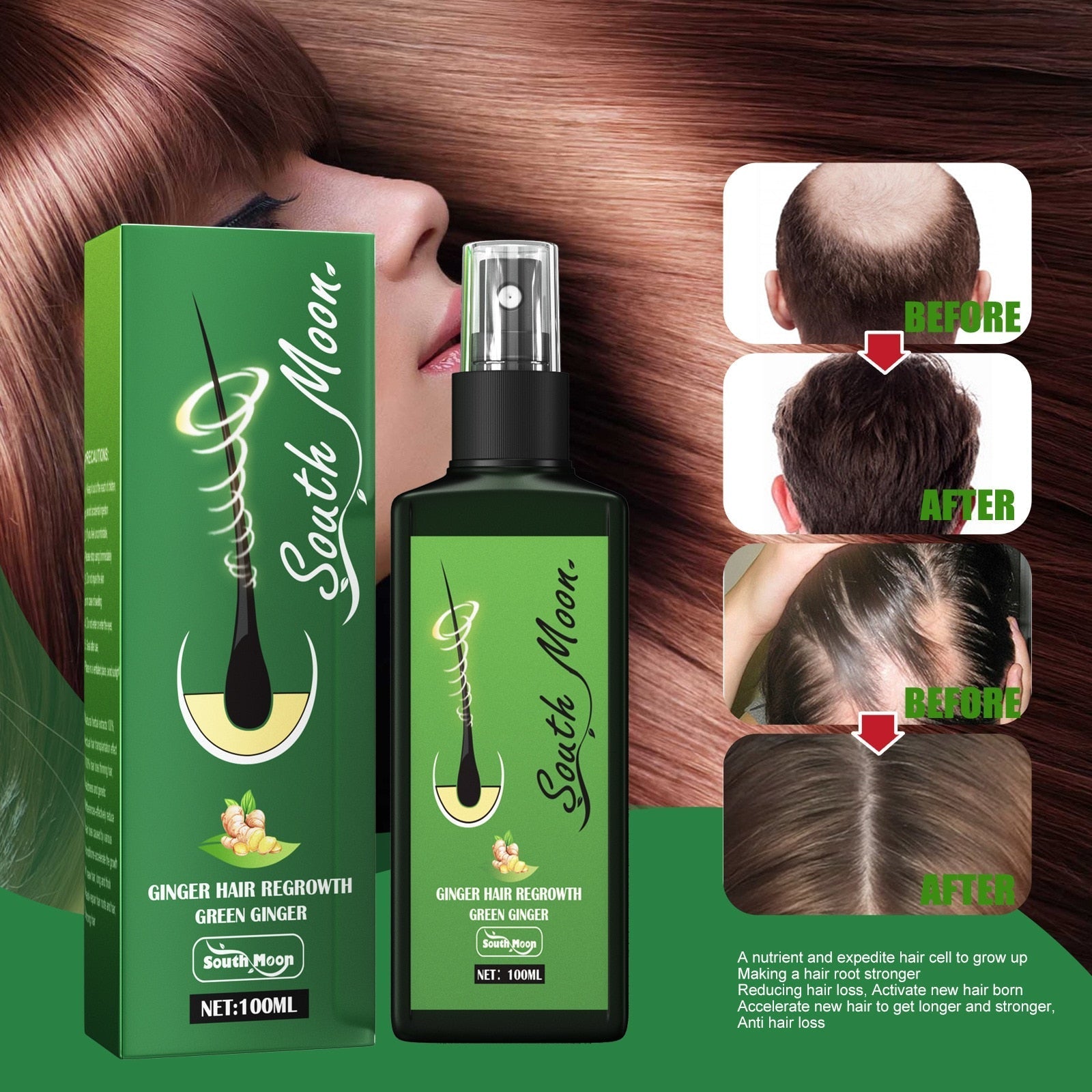 GrowthPlus™ Nourishing Ginger Spray