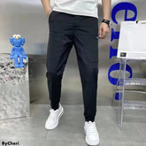 Stretch cargo jeans for men