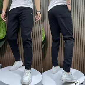 Stretch cargo jeans for men