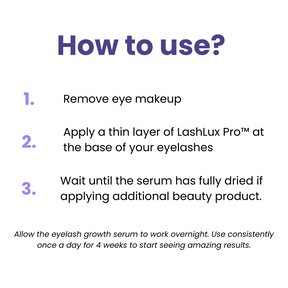 Last Day 50% OFF🔥 I LashLux Pro™ Lash Growth Serum